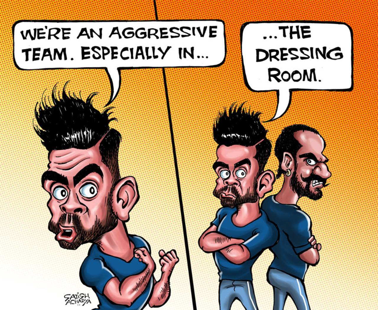 Cartoon: The aggression