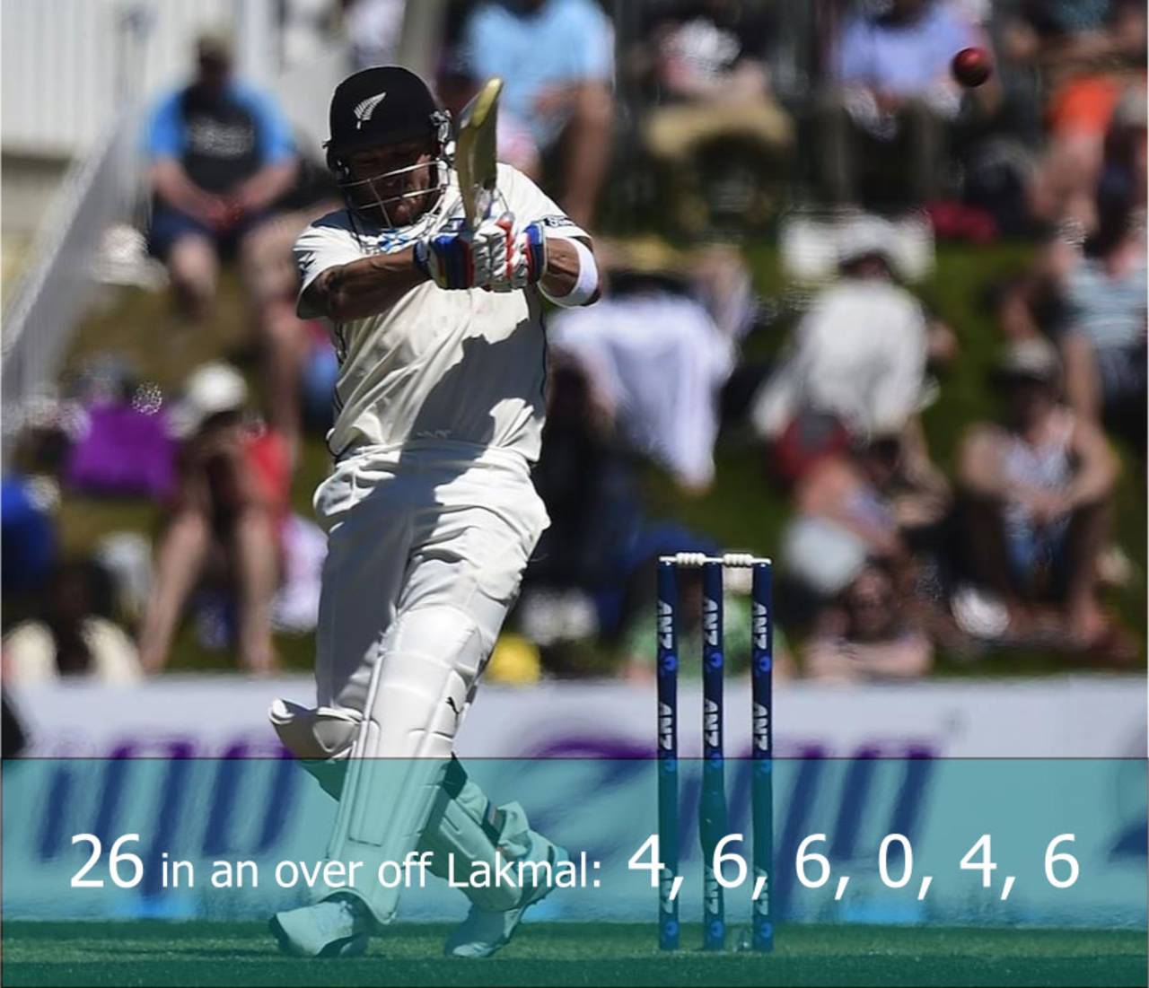 Brendon McCullum pulls, New Zealand v Sri Lanka, 1st Test, Christchurch, 1st day, December 26, 2014