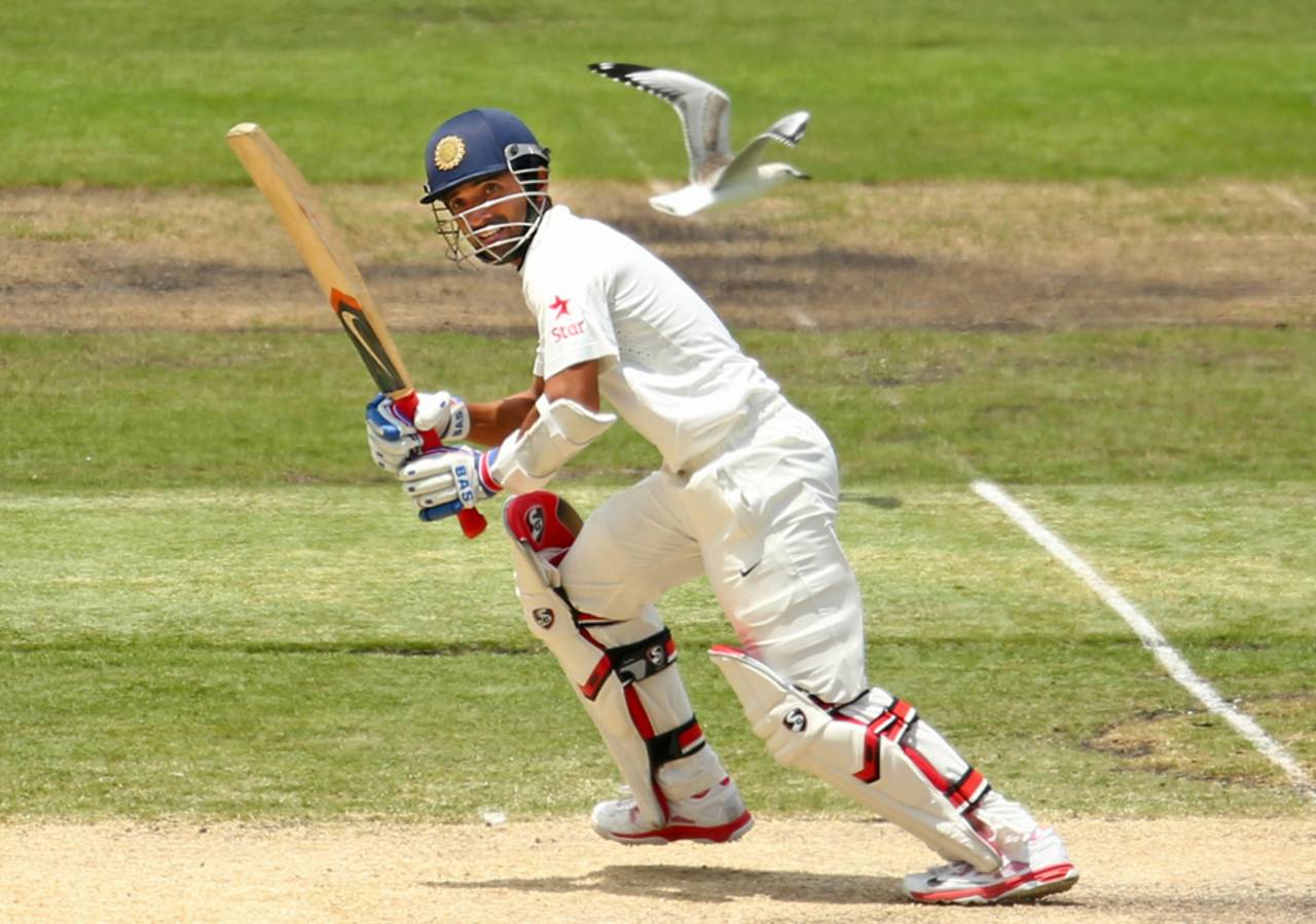Nothing seemed to distract Ajinkya Rahane during his century knock, Australia v India, 3rd Test, Melbourne, 3rd day, December 28, 2014