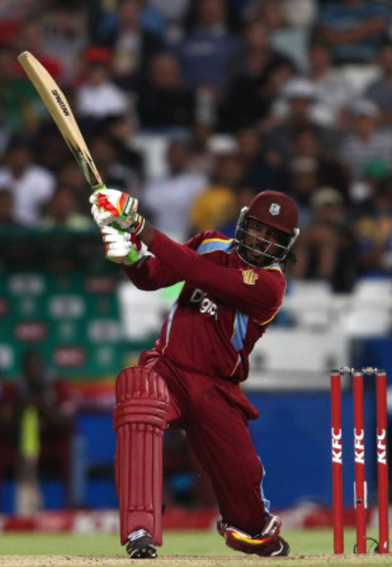 South Africa were powerless as Chris Gayle hammered a 17-ball fifty, South Africa v West Indies, 1st T20, Cape Town, January 9, 2015
