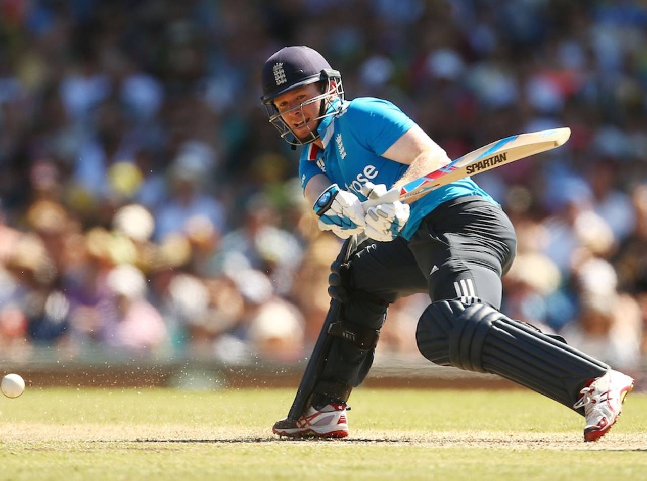 England captain Eoin Morgan was disappointed that his side's batsmen did not adapt to the track at the SCG&nbsp;&nbsp;&bull;&nbsp;&nbsp;Getty Images