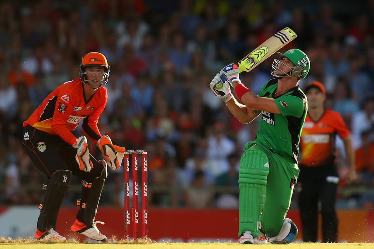Kevin Pietersen's extraordinary switch hit came soon after an attack on England's professionals&nbsp;&nbsp;&bull;&nbsp;&nbsp;Getty Images