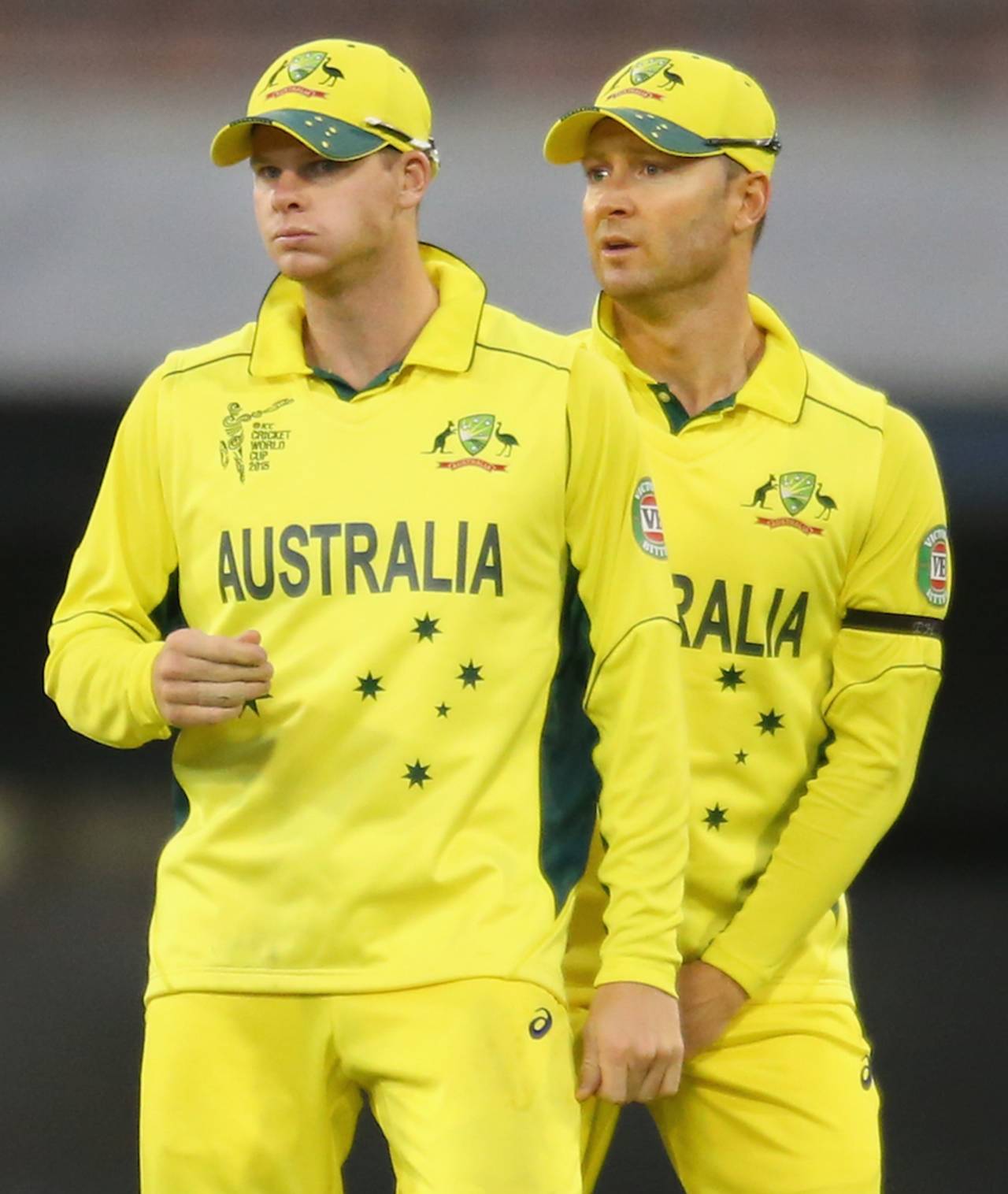 Aaron Finch - "When we were out there we ran a four and then a one back-to-back. I said 'that'll be front-page news tomorrow, that's your fitness test right there'. He seemed fine"&nbsp;&nbsp;&bull;&nbsp;&nbsp;Getty Images