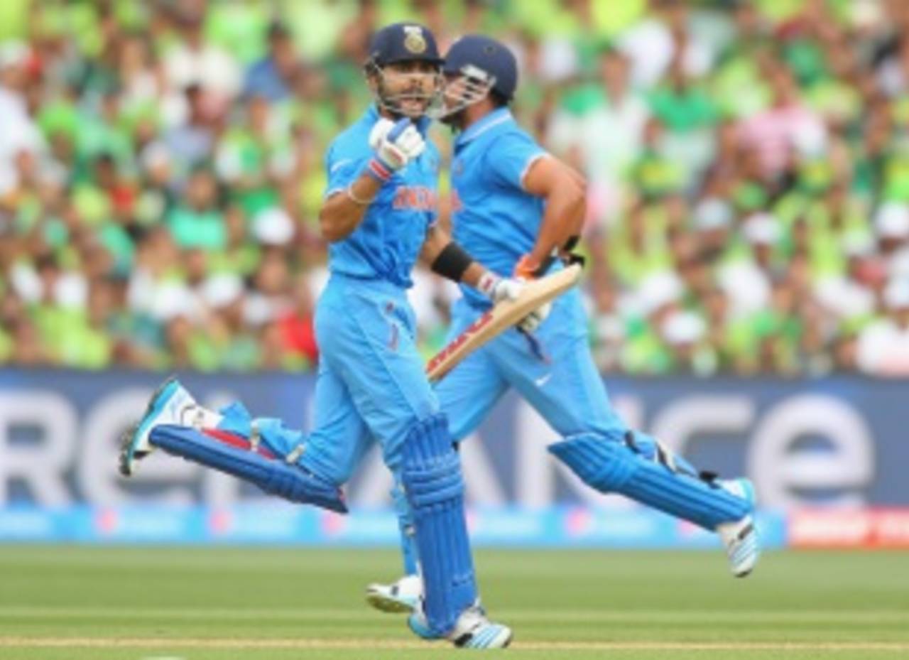 Virat Kohli survived two dropped chances en route to his 22nd ODI century&nbsp;&nbsp;&bull;&nbsp;&nbsp;Getty Images