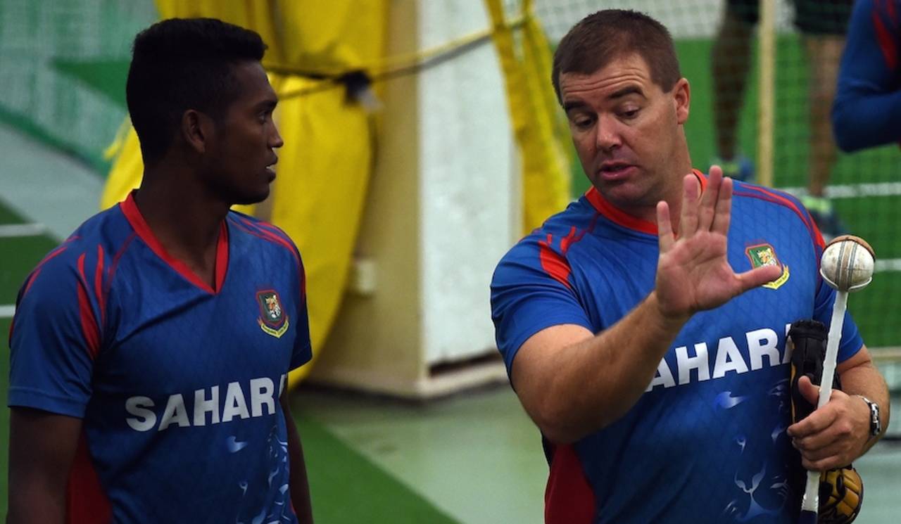Heath Streak worked as Bangladesh's bowling coach for two years, from May 2014&nbsp;&nbsp;&bull;&nbsp;&nbsp;AFP