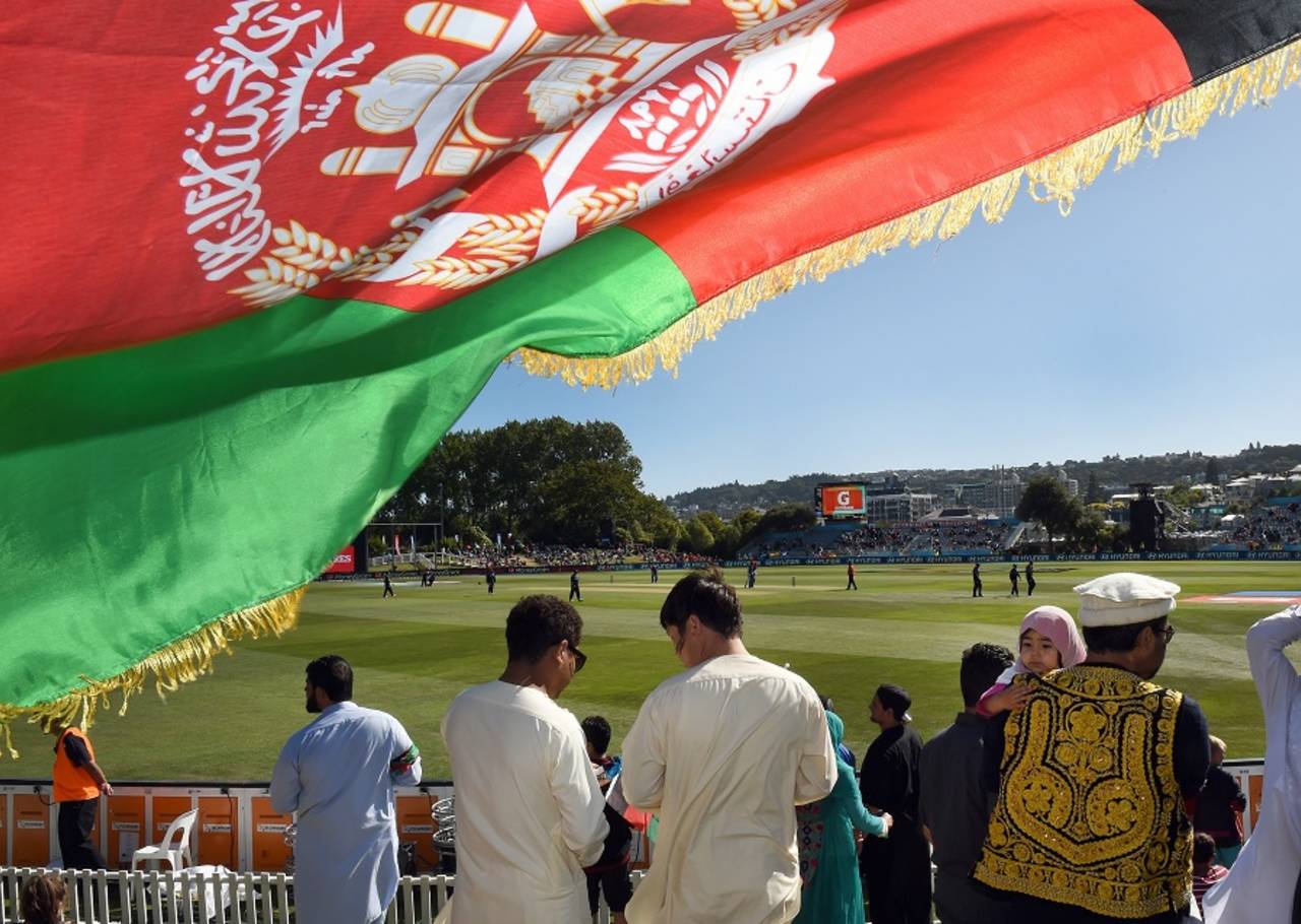 Afghanistan raised their World Cup flag with victory in Dunedin&nbsp;&nbsp;&bull;&nbsp;&nbsp;AFP
