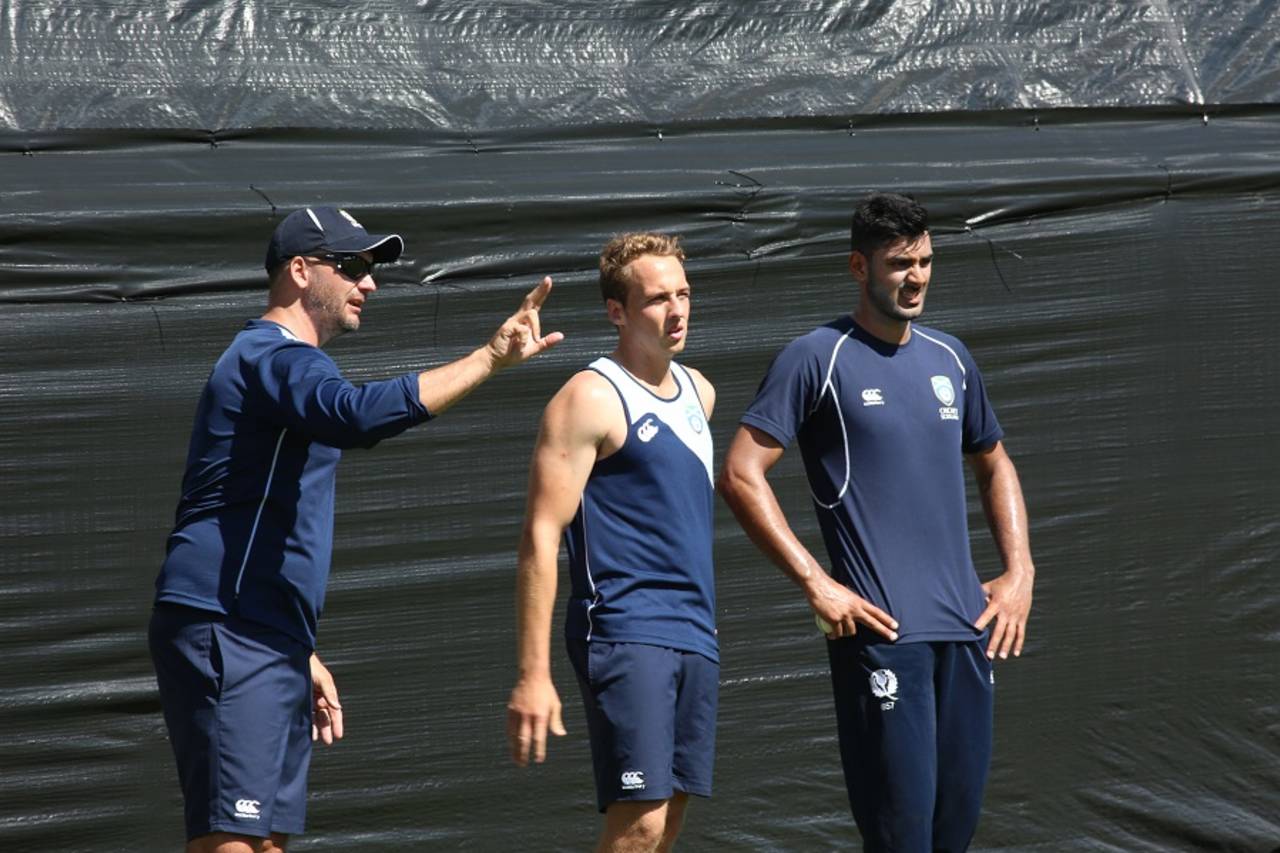 Shane Jurgensen has joined Scotland ahead of their game against Bangladesh, World Cup 2015, Napier, March 3, 2015