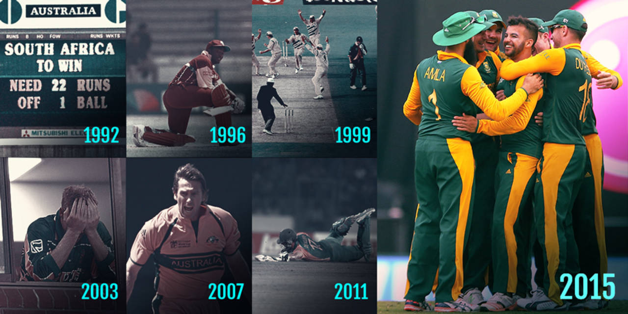 South Africa ended a 23-year wait for a knockout win in World Cups&nbsp;&nbsp;&bull;&nbsp;&nbsp;ESPNcricinfo Ltd