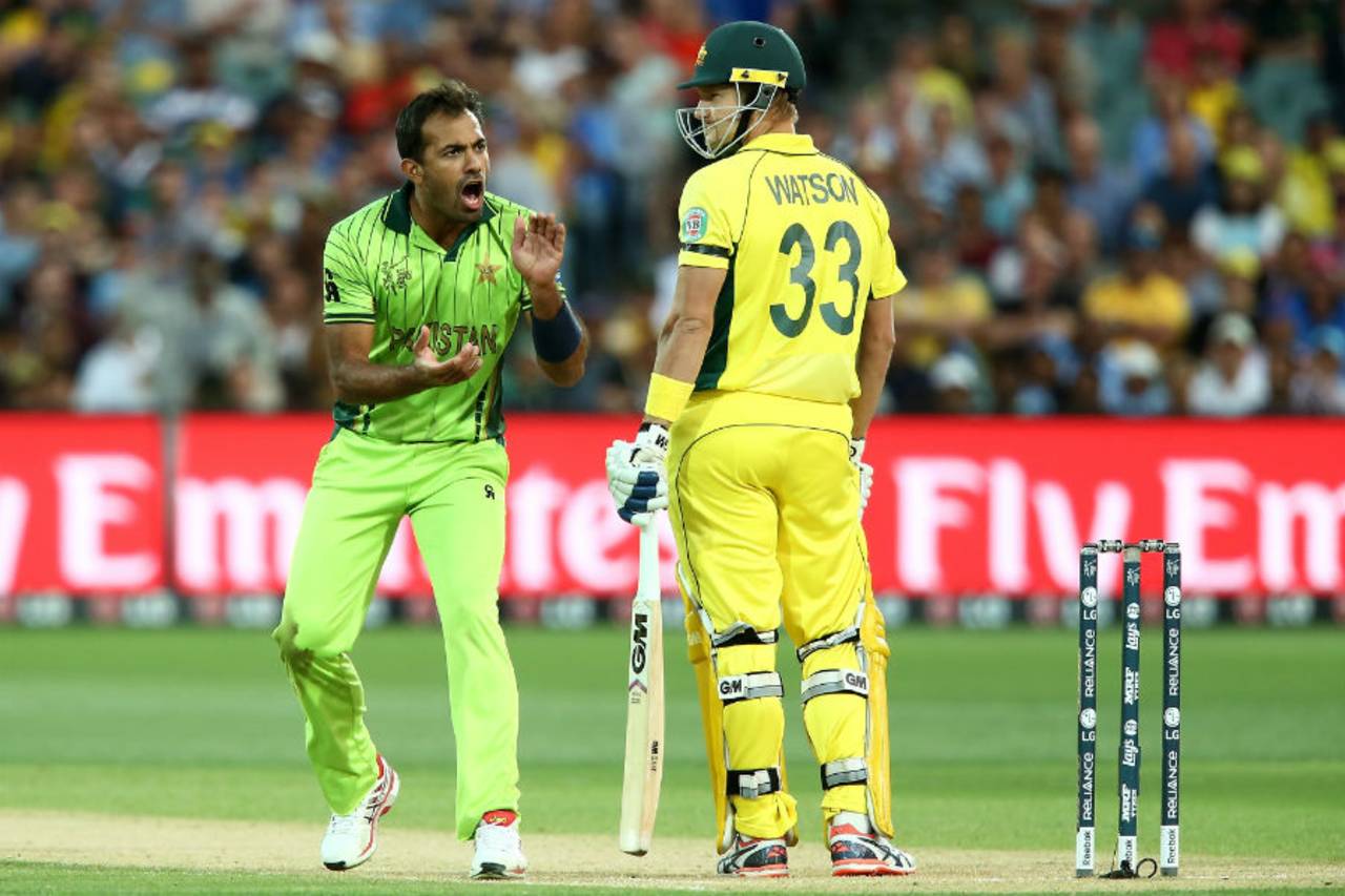 The Wahab-Watson face-off was one of the highlights of the 2015 World Cup&nbsp;&nbsp;&bull;&nbsp;&nbsp;Getty Images