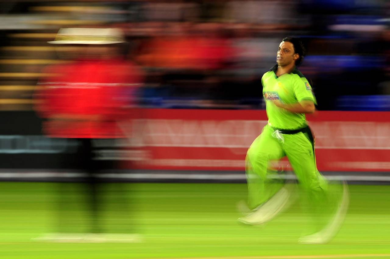 Shoaib Akhtar: fast and furious&nbsp;&nbsp;&bull;&nbsp;&nbsp;Getty Images