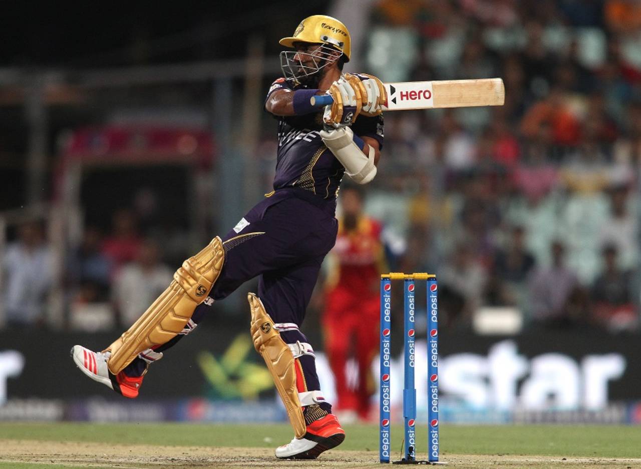 Virat Kohli asked Kolkata Knight Riders to bat and had to wait till the 11th over to get a breakthrough with Robin Uthappa's wicket&nbsp;&nbsp;&bull;&nbsp;&nbsp;BCCI