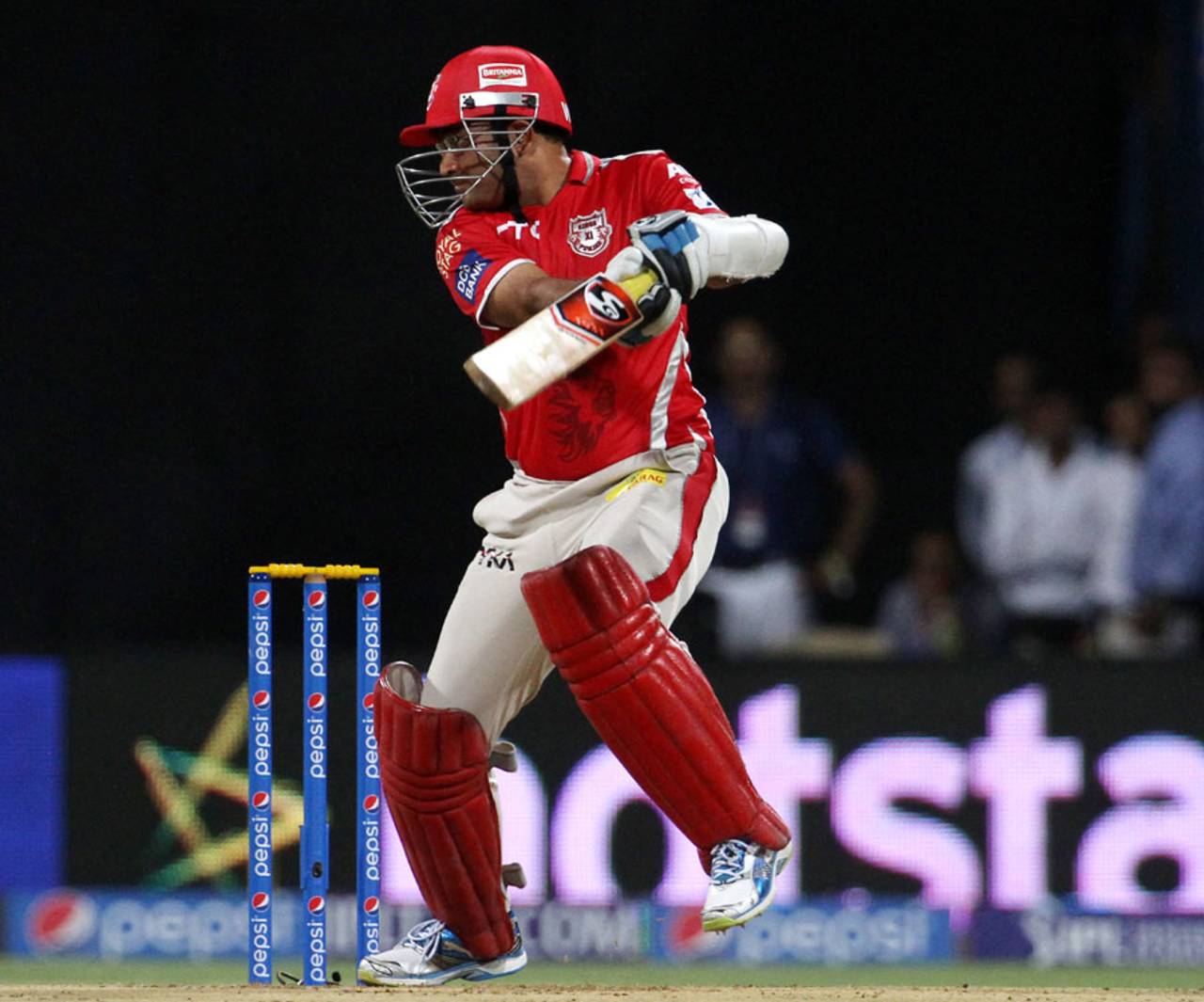 Virender Sehwag got Kings XI Punjab to a flier after being put in by Mumbai Indians at the Wankhede Stadium&nbsp;&nbsp;&bull;&nbsp;&nbsp;BCCI