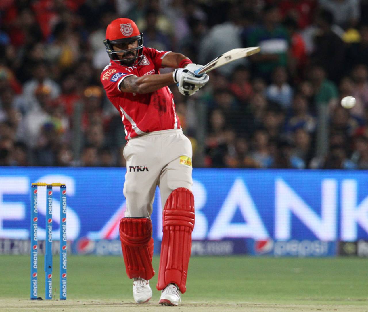 Kings XI Punjab opted to bat in Pune, and made early inroads as M Vijay began positively, depositing Domnic Muthuswami for a six in the second over&nbsp;&nbsp;&bull;&nbsp;&nbsp;BCCI