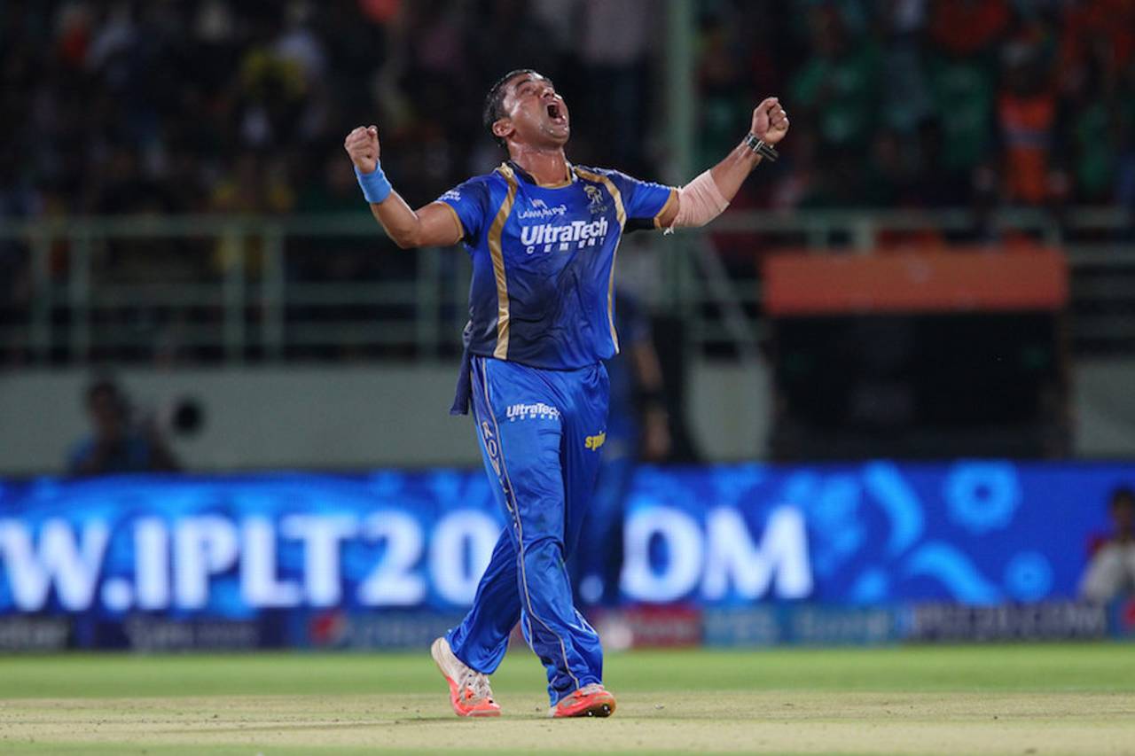 Alert to the possibility of slow 'home' pitches, Rajasthan Royals invested in spin back-up for Pravin Tambe during the player auction&nbsp;&nbsp;&bull;&nbsp;&nbsp;BCCI