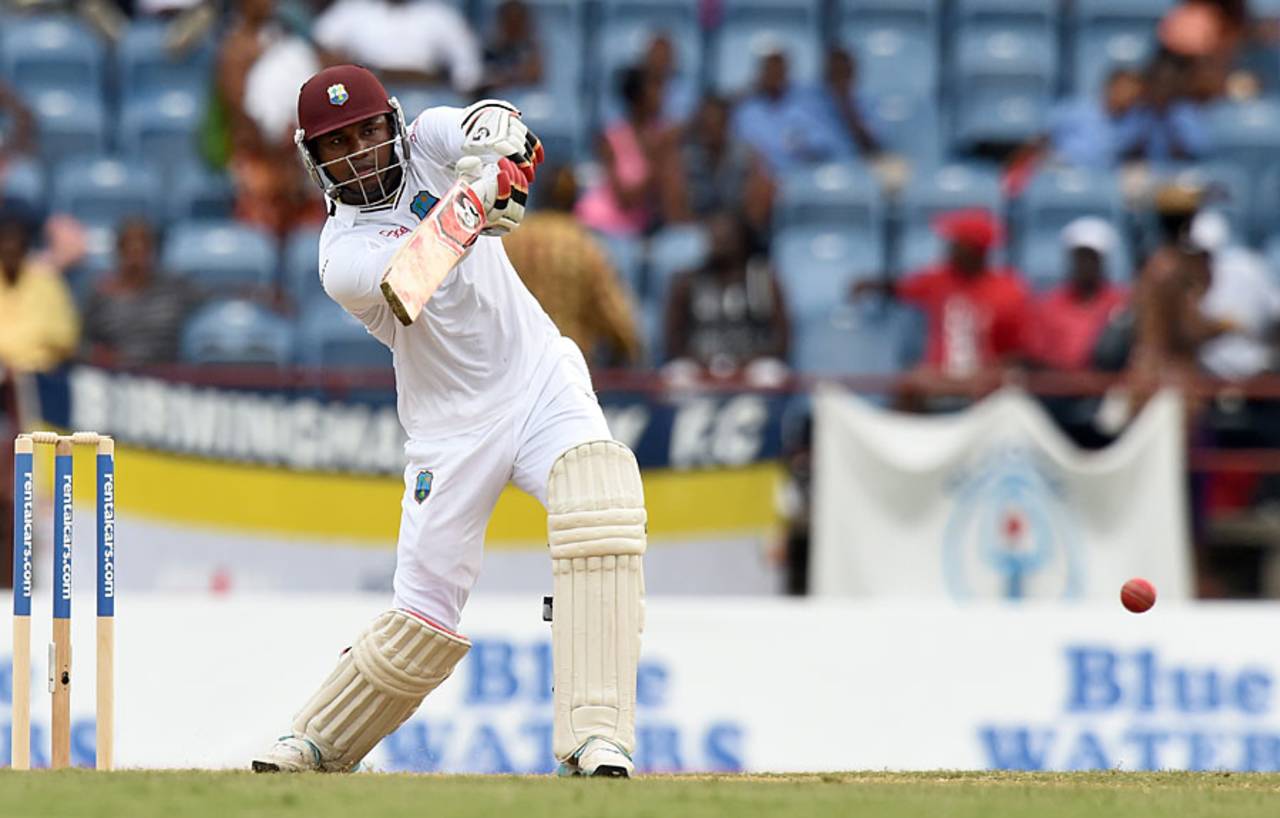 Marlon Samuels batted patiently earlier in the day, which allowed him to attack as the afternoon wore on&nbsp;&nbsp;&bull;&nbsp;&nbsp;AFP