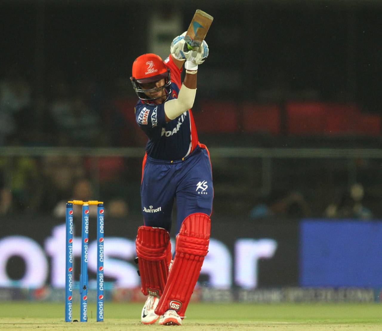 Shreyas Iyer slammed seven fours and five sixes, Delhi Daredevils v Mumbai Indians, IPL 2015, Delhi, April 23, 2015