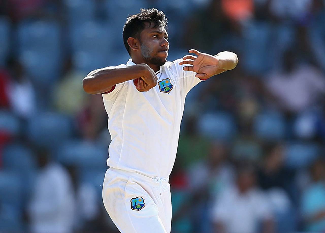 A flat pitch in Grenada didn't serve the purpose for West Indies or Devendra Bishoo, one of the leading wicket-takers in the PCL, where pitches can go to the other extreme&nbsp;&nbsp;&bull;&nbsp;&nbsp;Getty Images
