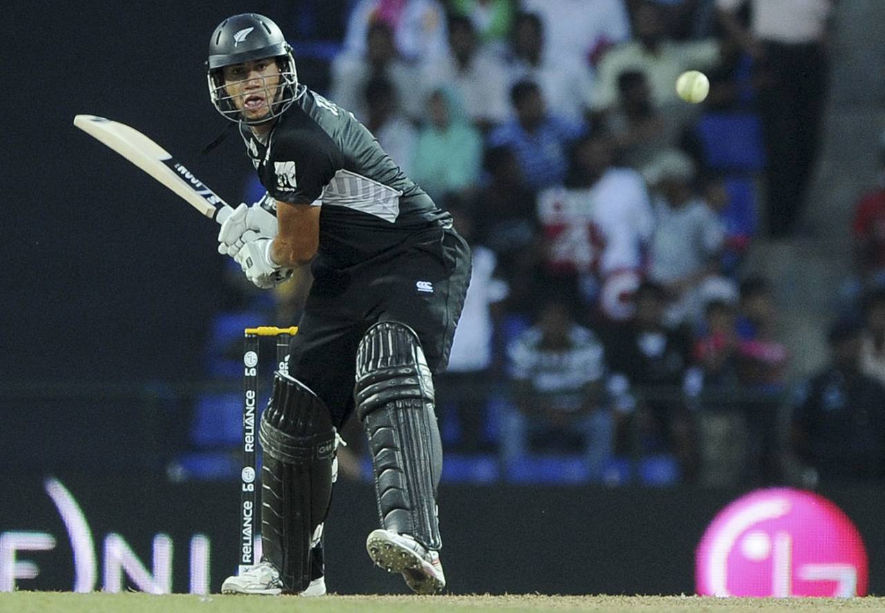 Ross Taylor celebrated his 27th birthday with a blazing 131 against Pakistan in the 2011 World Cup&nbsp;&nbsp;&bull;&nbsp;&nbsp;AFP