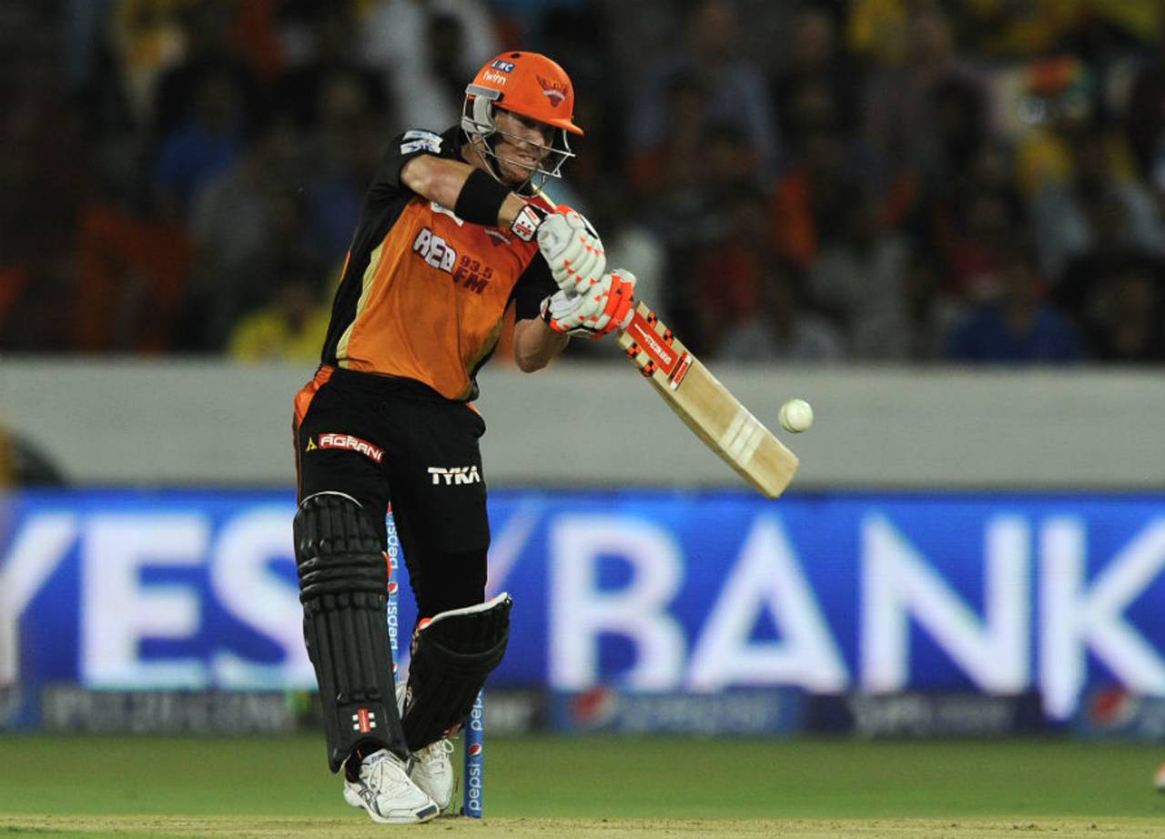 David Warner smashed the Chennai Super Kings bowels to all parts of the ground&nbsp;&nbsp;&bull;&nbsp;&nbsp;BCCI
