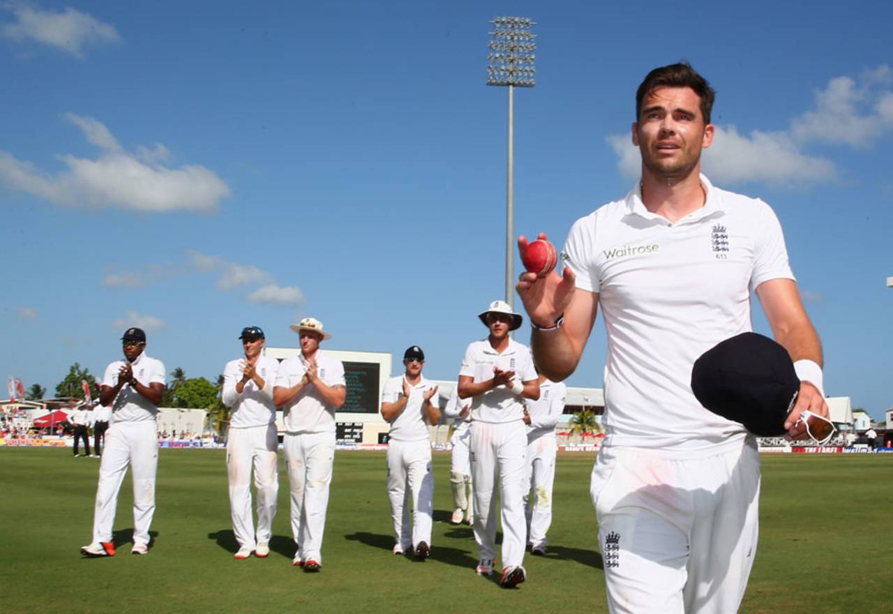 James Anderson is also the first England bowler to 400 Test wickets&nbsp;&nbsp;&bull;&nbsp;&nbsp;Getty Images