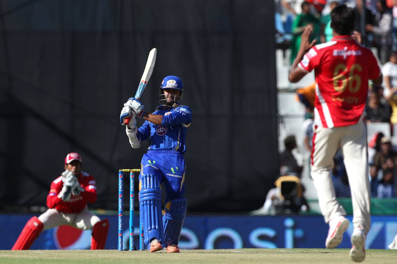 Parthiv Patel and Lendl Simmons gave Mumbai Indians their best start in the tournament, 51 from the six Powerplay overs&nbsp;&nbsp;&bull;&nbsp;&nbsp;BCCI