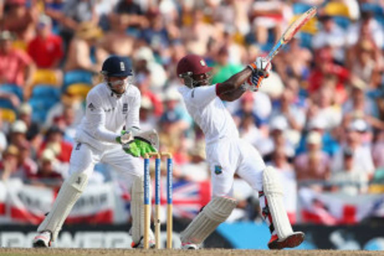 Jermaine Blackwood contributed with an 85 and an unbeaten 47 to help West Indies win the third Test and draw the series&nbsp;&nbsp;&bull;&nbsp;&nbsp;Getty Images