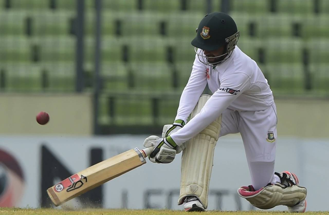 Bangladesh are likely to realise the value of Mominul Haque only when his run of fifties stop&nbsp;&nbsp;&bull;&nbsp;&nbsp;AFP