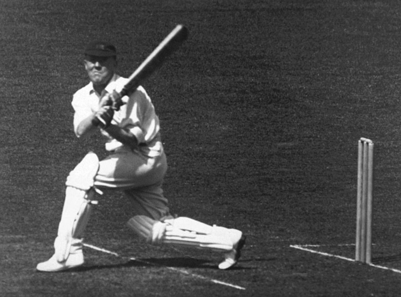 Harry Lee bats for Middlesex, Middlesex v Leicestershire, County Championship, Lord's, April 30, 1930
