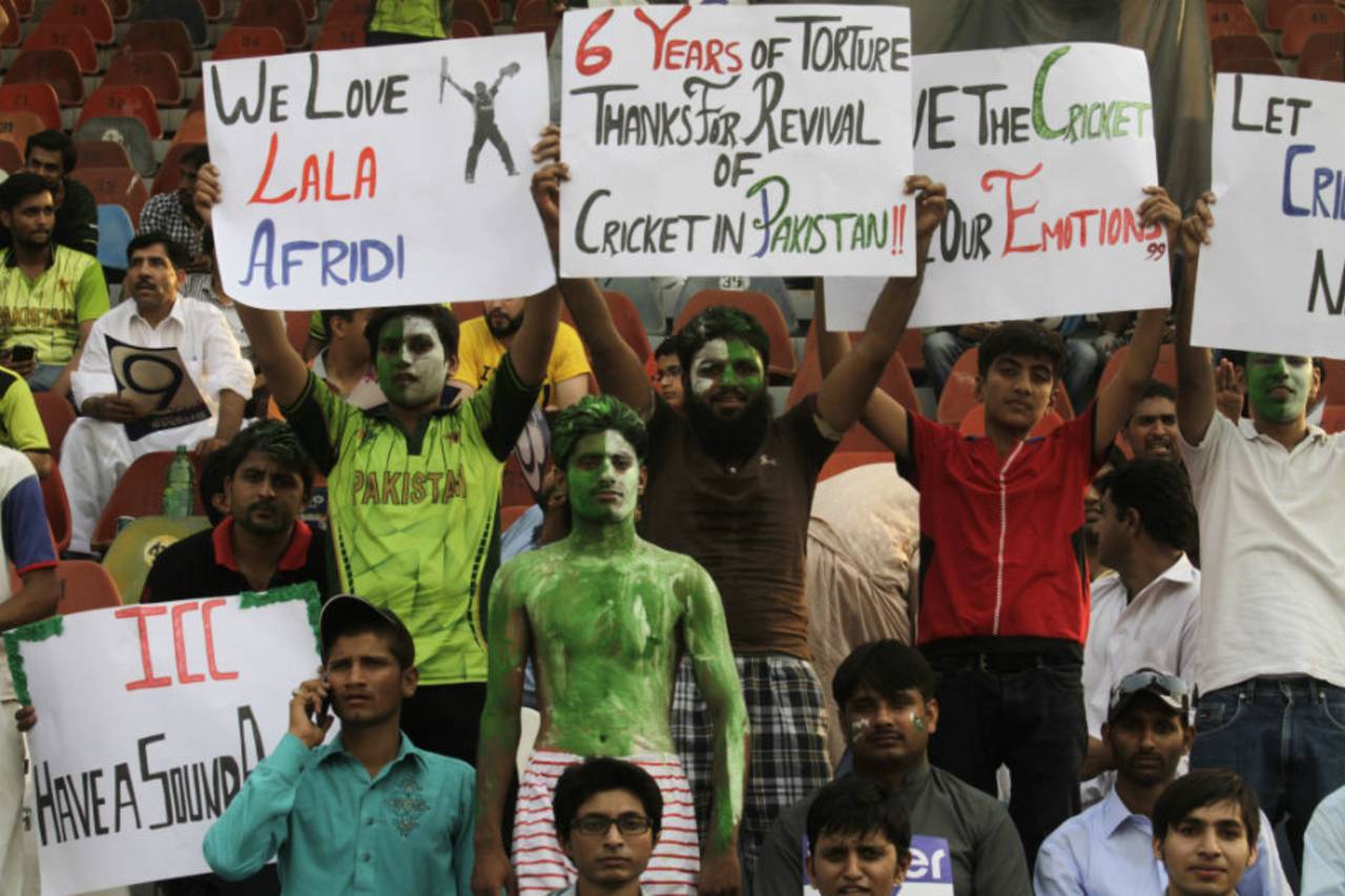 Pakistan last hosted a Full Member team in May 2015, when Zimbabwe toured for a limited-overs series&nbsp;&nbsp;&bull;&nbsp;&nbsp;Associated Press