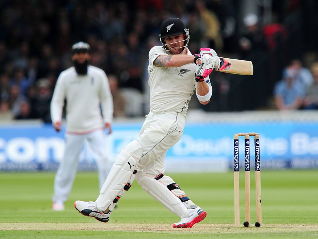 Brendon McCullum's innings was full of aggression, England v New Zealand, 1st Investec Test, Lord's, 3rd day, May 23, 2015