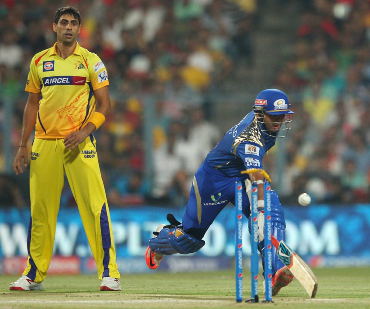 Mumbai Indians did not have the best of starts to their second IPL final in three years. They lost the toss and lost Parthiv Patel in the first over&nbsp;&nbsp;&bull;&nbsp;&nbsp;BCCI