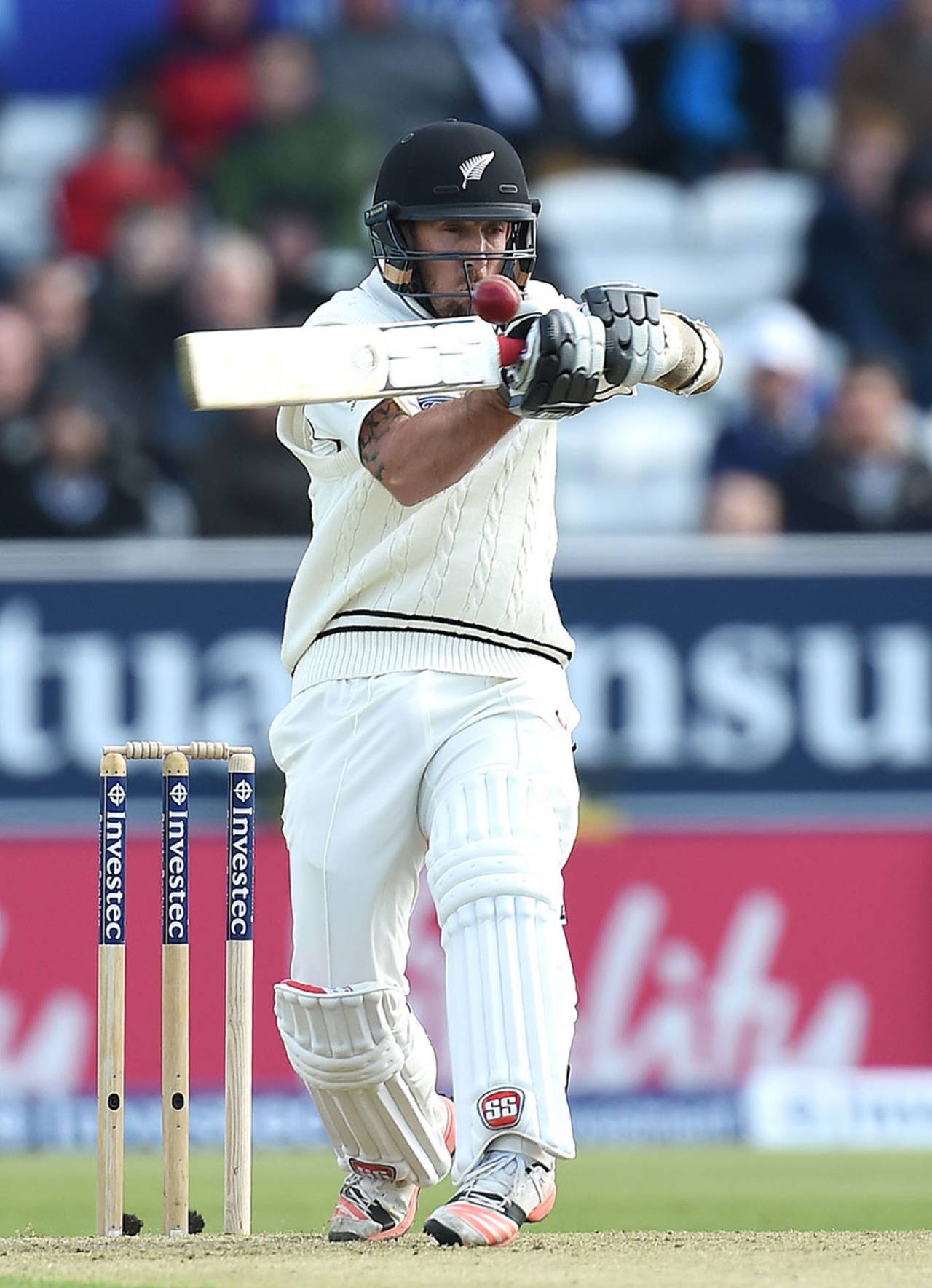 In his only Test, Luke Ronchi struck a 70-ball 88 against England at Headingley&nbsp;&nbsp;&bull;&nbsp;&nbsp;Getty Images