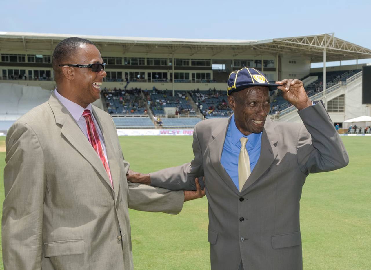 Wes Hall became the fourth cricketer to enter the Hall of Fame in 2015&nbsp;&nbsp;&bull;&nbsp;&nbsp;Philip Spooner/ West Indies Cricket Board