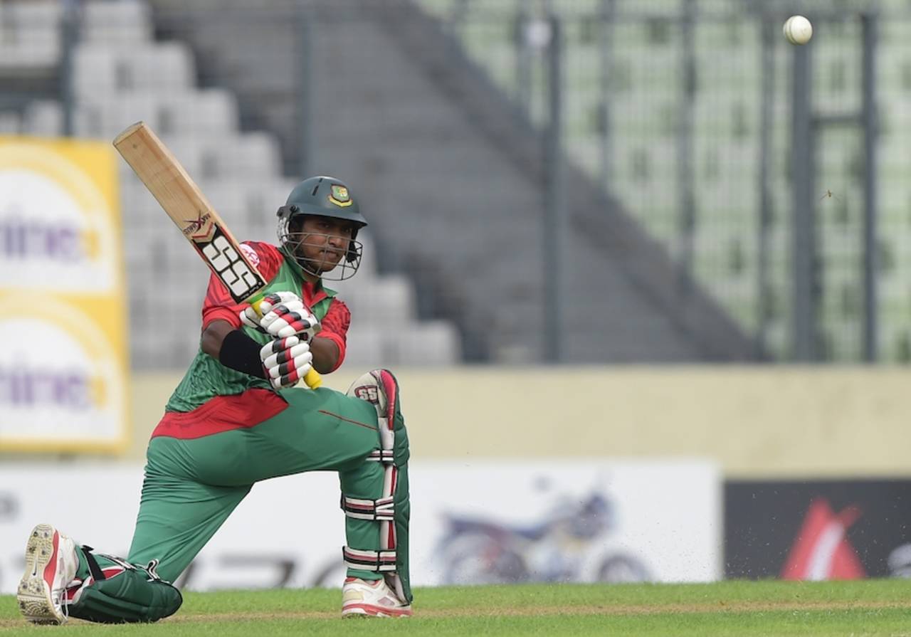 Soumya Sarkar is back in Bangladesh's T20 squad after a side strain forced him to miss their series against Zimbabwe in November&nbsp;&nbsp;&bull;&nbsp;&nbsp;AFP