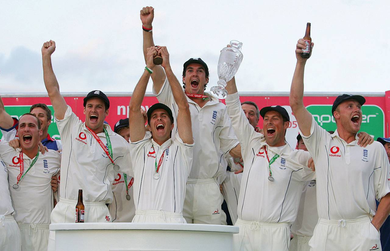 England claimed the Ashes after 18 years, England v Australia, 5th Test, The Oval, 5th day, September 12, 2005