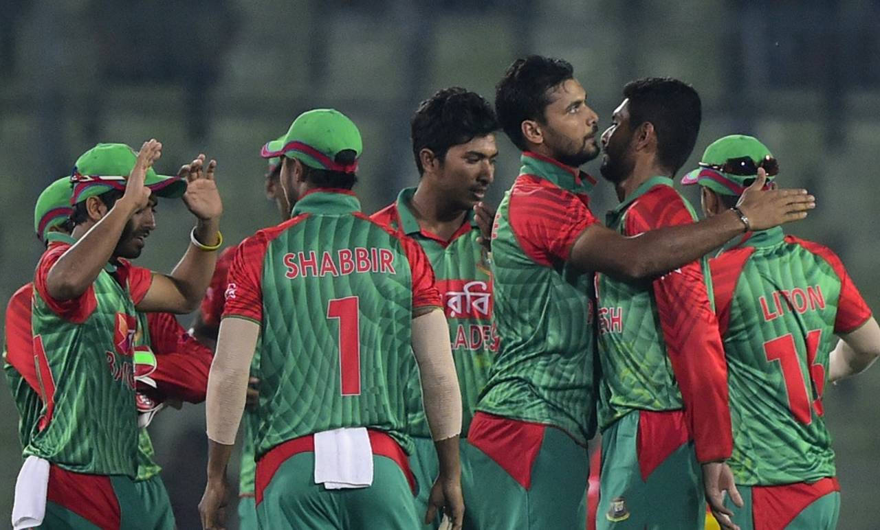 Mashrafe Mortaza deserves a lot of credit for boosting the morale of his players after they suffered three defeats in a week&nbsp;&nbsp;&bull;&nbsp;&nbsp;AFP