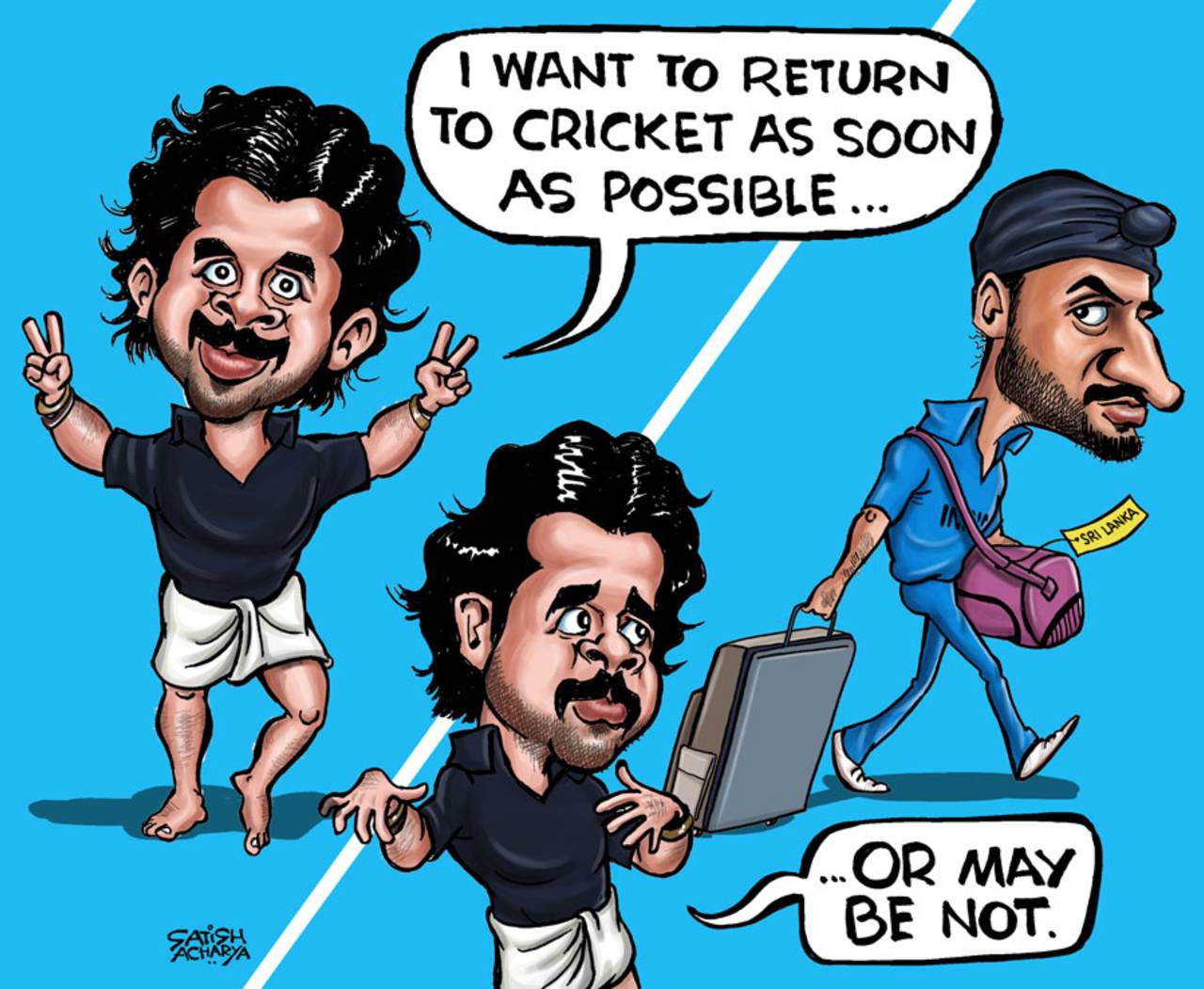 Cartoon: Return to cricket?