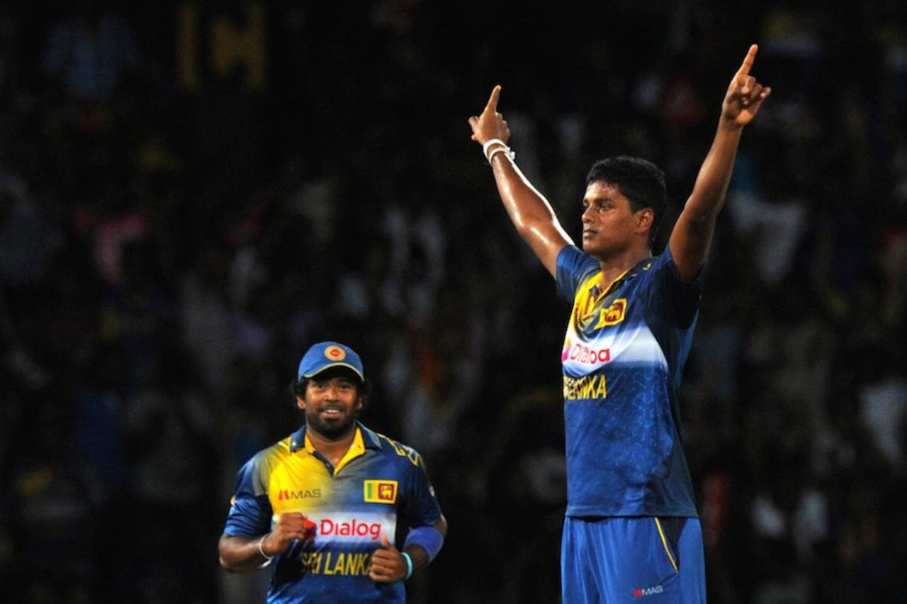 Captain Lasith Malinga used to hold centre stage but youngsters like Binura Fernando has outperformed him in this series&nbsp;&nbsp;&bull;&nbsp;&nbsp;AFP
