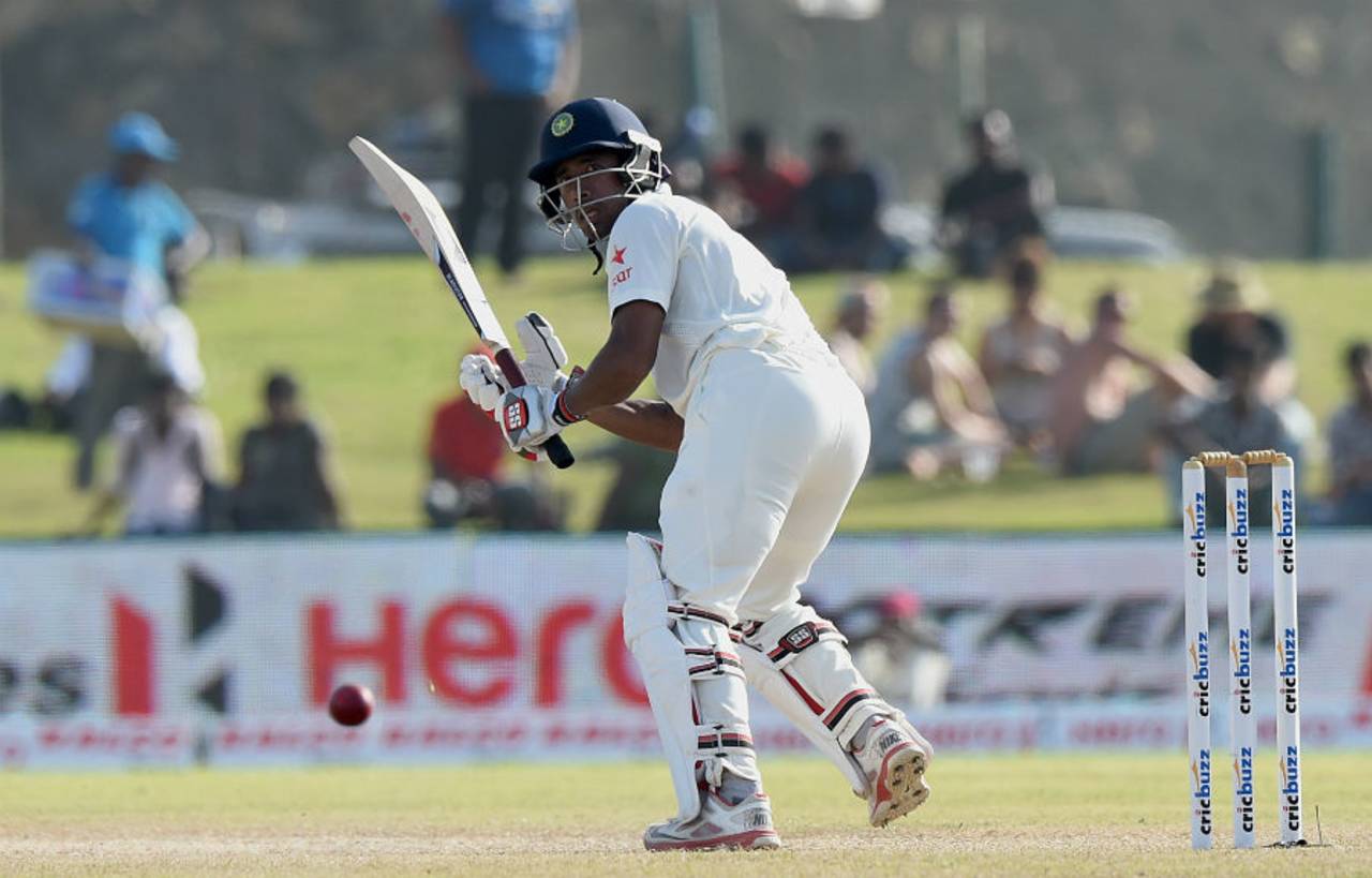 Wriddhiman Saha flicks it fine, Sri Lanka v India, 1st Test, Galle, 2nd day, August 13, 2015