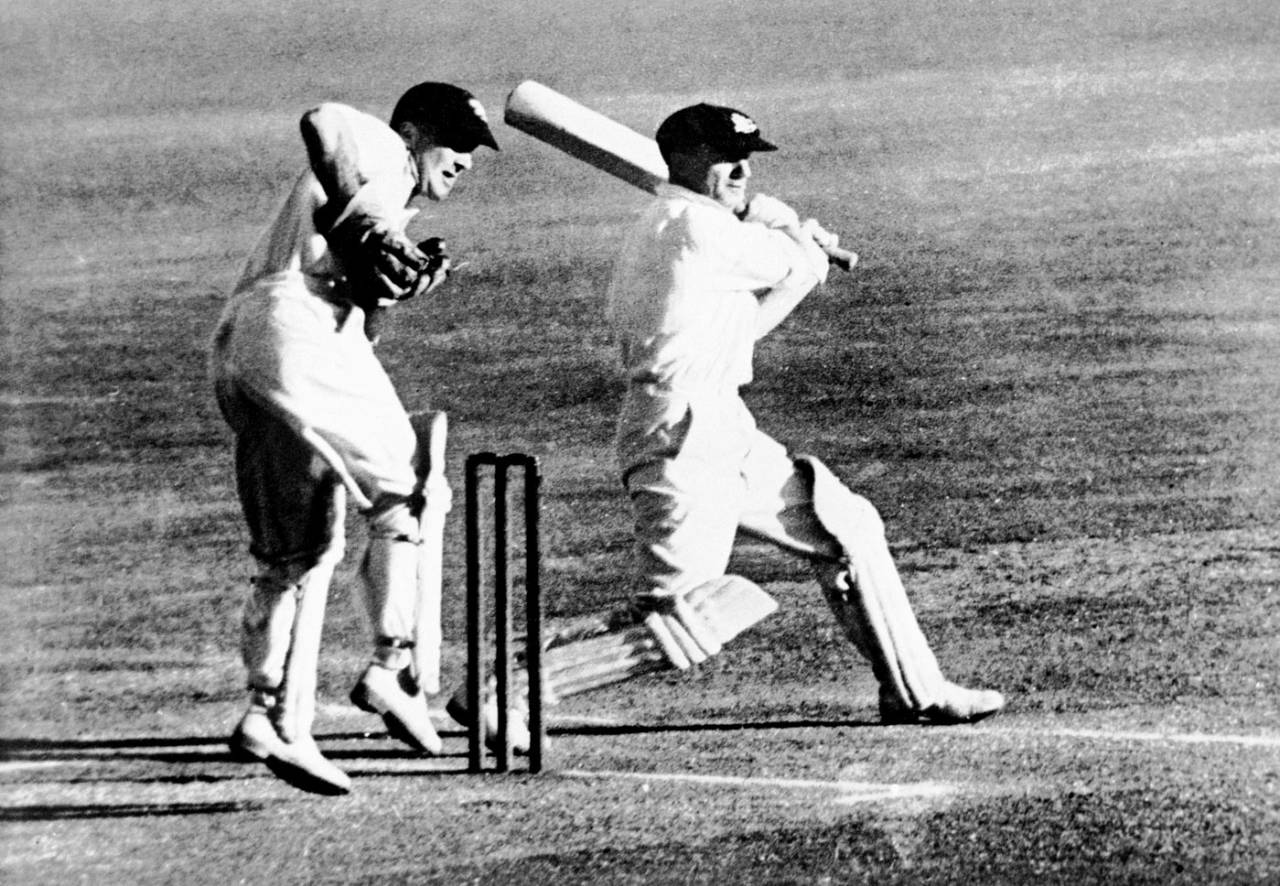 Don Bradman made a double-century, Australia v England, 2nd Test, Sydney, 1946