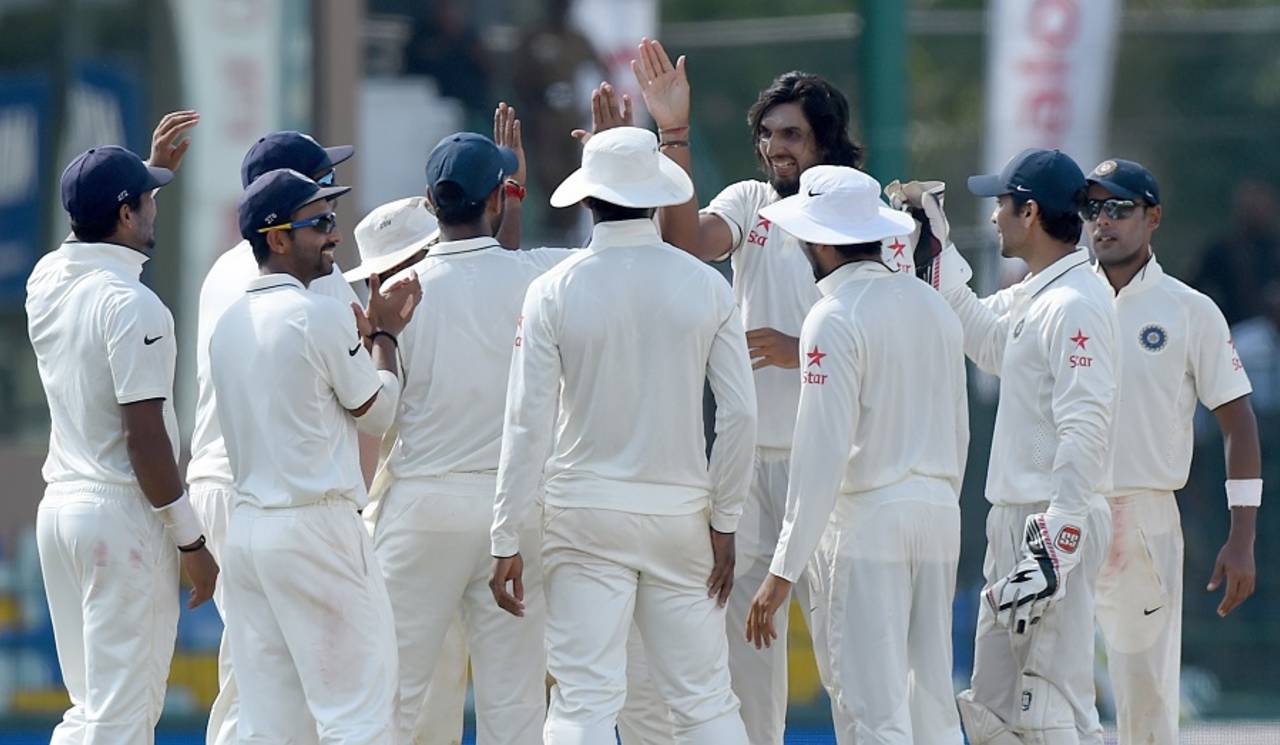 Ishant Sharma became the fourth Indian fast bowler to complete 200 Test wickets&nbsp;&nbsp;&bull;&nbsp;&nbsp;AFP