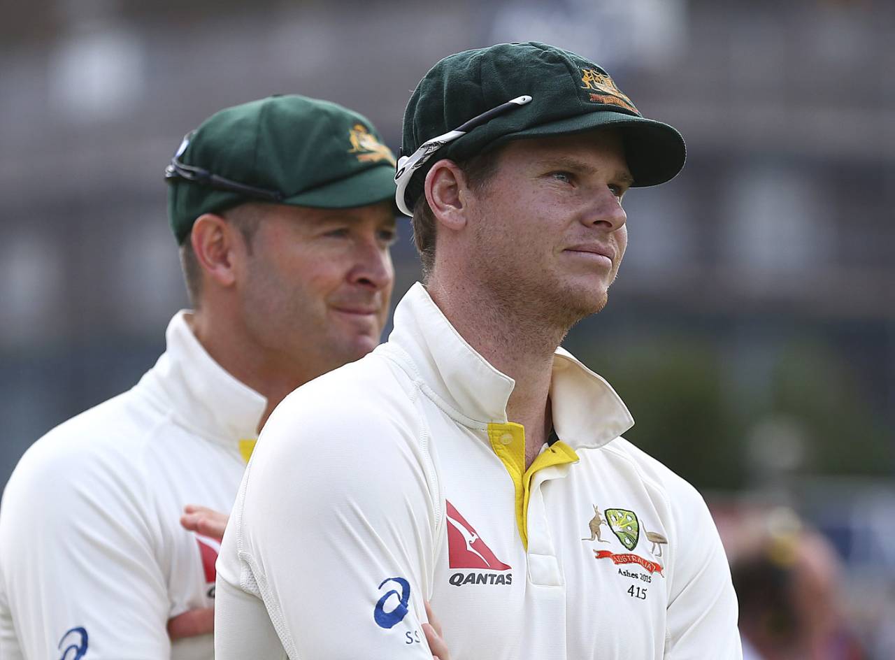 Steven Smith inherits a side low on experience compared to Michael Clarke's when he took over the Test captaincy&nbsp;&nbsp;&bull;&nbsp;&nbsp;Getty Images
