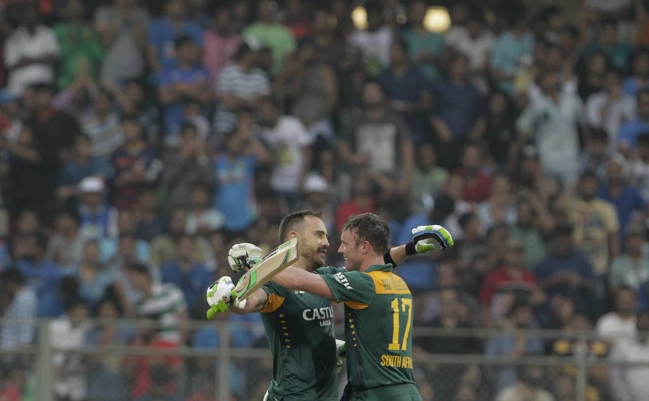 Faf du Plessis is calm, analytical and acknowledges luck plays a role in results, while AB de Villiers' captaincy style is frantic and he takes defeats as personal failure&nbsp;&nbsp;&bull;&nbsp;&nbsp;Associated Press