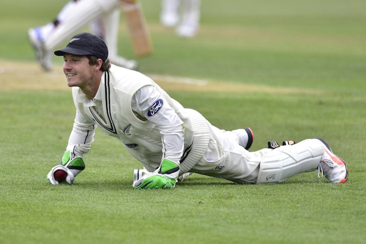 BJ Watling, the man with sheepish smiles after spectacular catches&nbsp;&nbsp;&bull;&nbsp;&nbsp;AFP