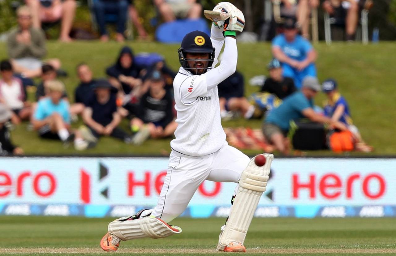 Dinesh Chandimal's batting is not as audacious as Aravinda de Silva's or as refined as Mahela Jayawardene's, but he, like them, seems ideally suited to batting at No. 4&nbsp;&nbsp;&bull;&nbsp;&nbsp;Getty Images