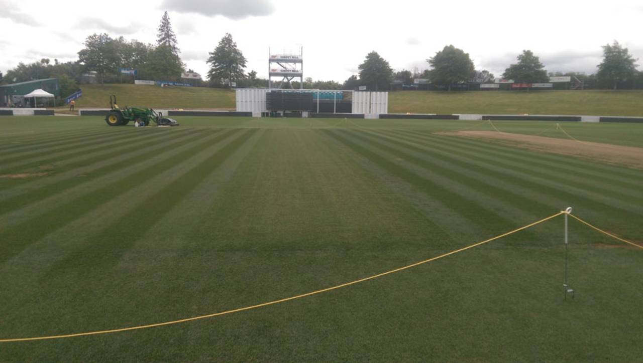 Two days out from the second Test, the Seddon Park surface wore a verdant look&nbsp;&nbsp;&bull;&nbsp;&nbsp;ESPNcricinfo Ltd