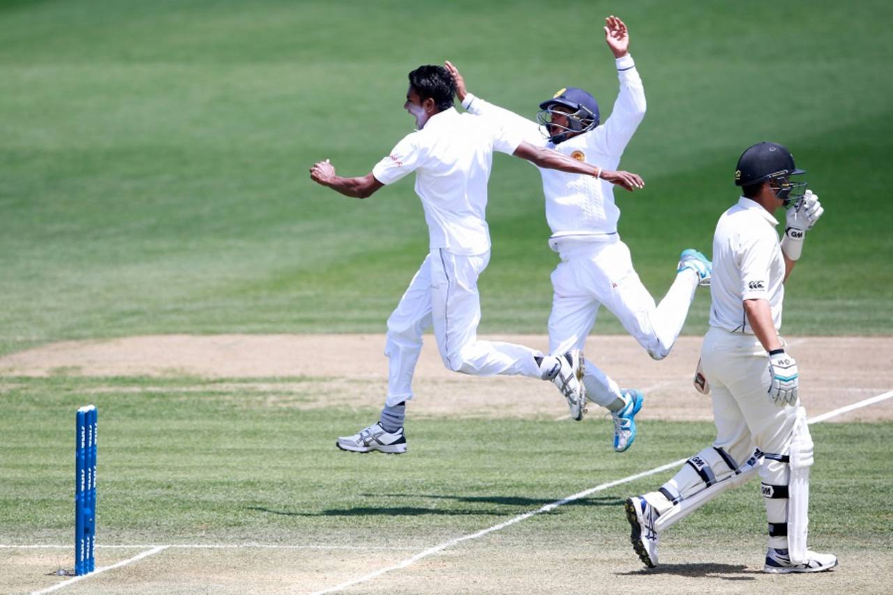 Dushmantha Chameera dismissed five New Zealand batsmen after being the fifth bowler used by Sri Lanka&nbsp;&nbsp;&bull;&nbsp;&nbsp;Getty Images
