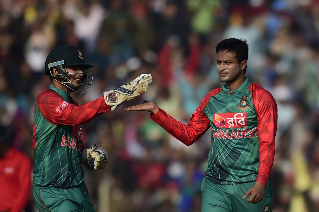 Mashrafe Mortaza:  "I think we have good balance at the death with Shakib and myself also there."&nbsp;&nbsp;&bull;&nbsp;&nbsp;AFP