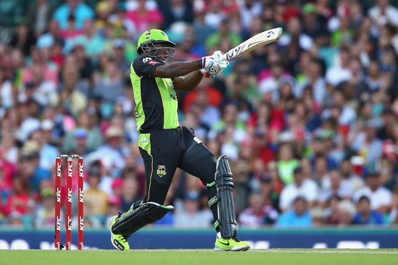 'I know whenever I go to bat, people are expecting big sixes and me to raise my bat' - Andre Russell&nbsp;&nbsp;&bull;&nbsp;&nbsp;Getty Images