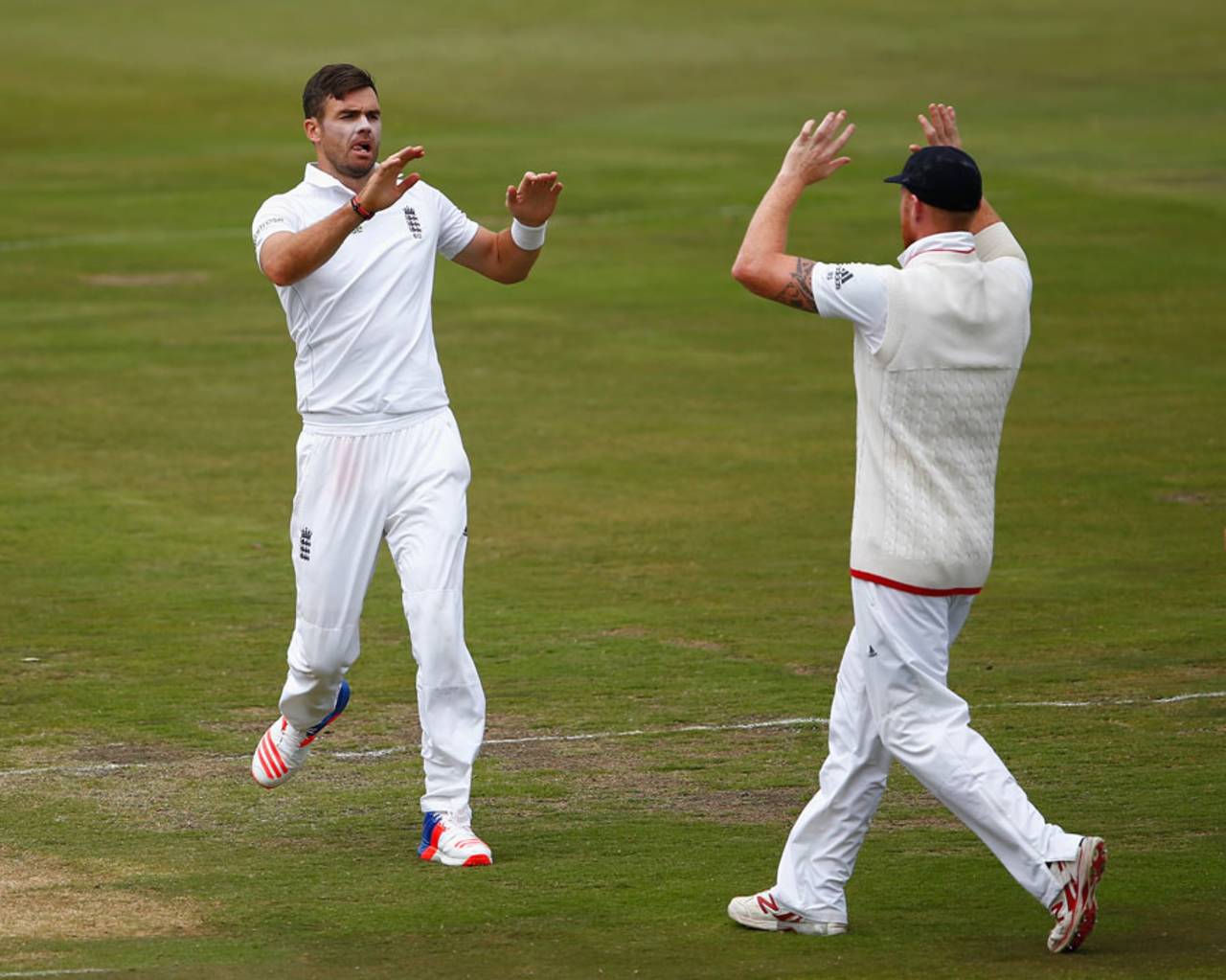 James Anderson produced a rapid spell and started with the scalp of Stephen Cook&nbsp;&nbsp;&bull;&nbsp;&nbsp;Getty Images